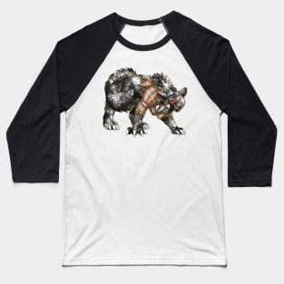 WereCat: Salt & Pepper Baseball T-Shirt